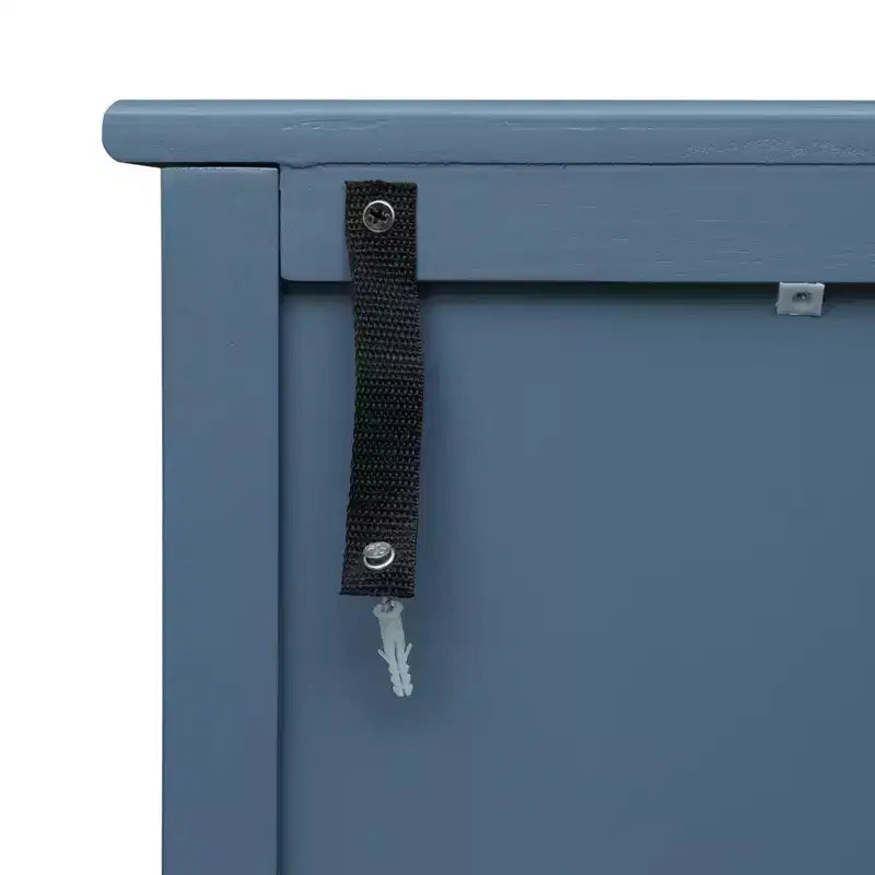 Mobile Contenitore in Legno da 31,5" con 3 Cassetti, Finitura Grana Rovere