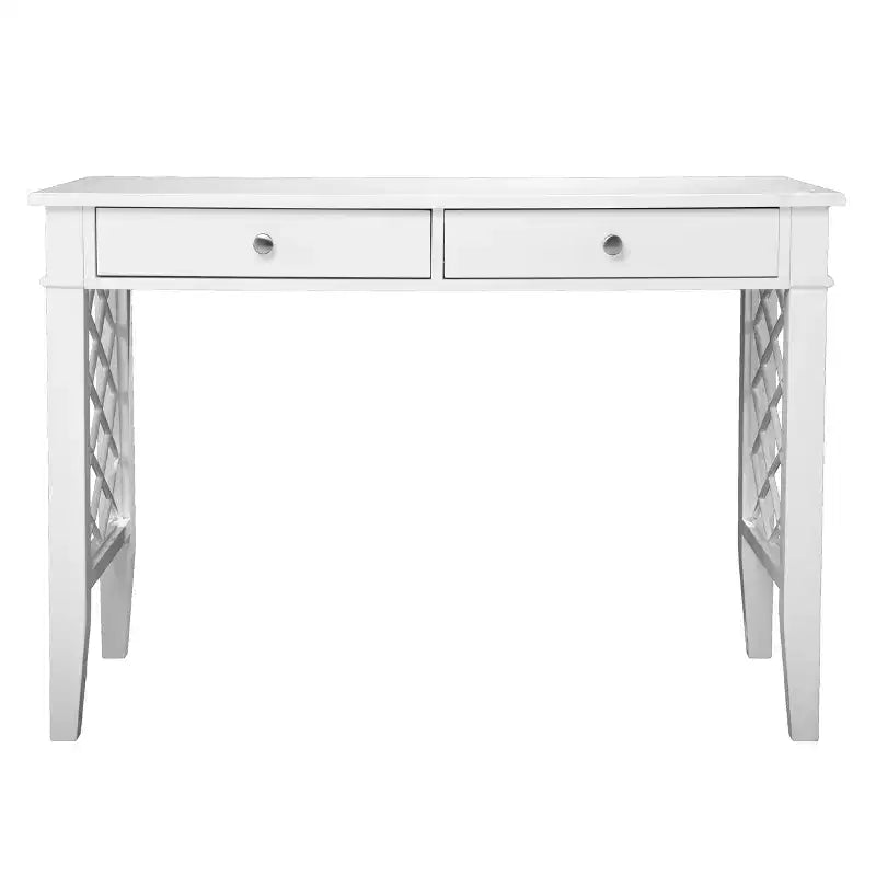 Glenburg Writing Desk - White - SEI