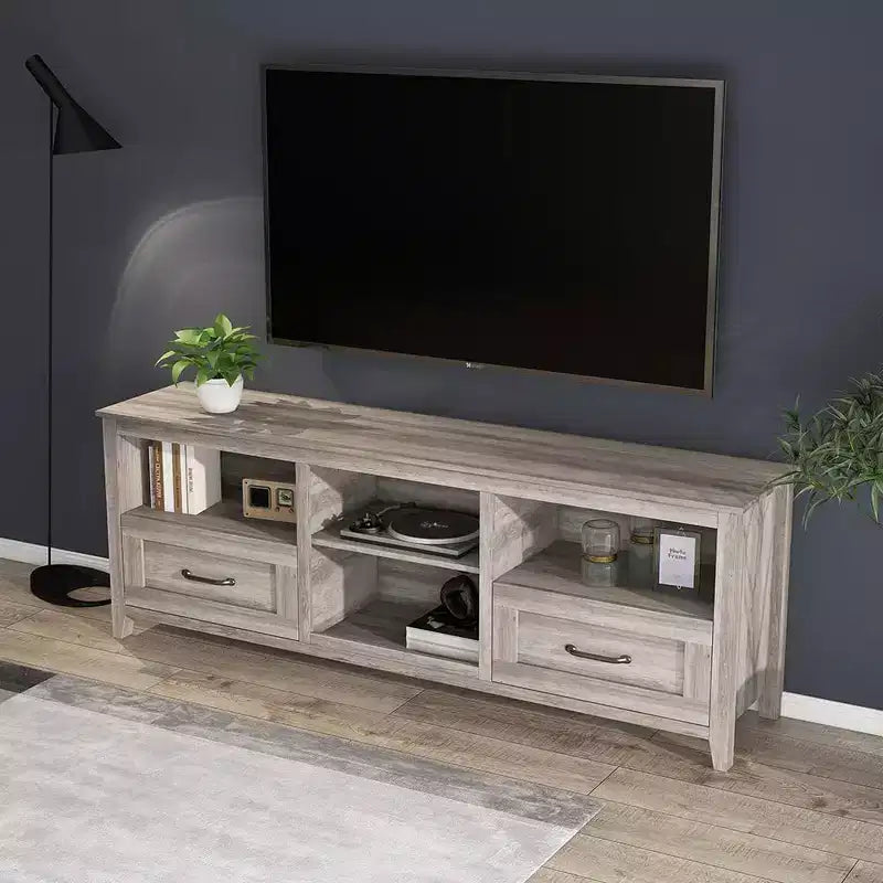 Mobile TV in MDF di cedro 74'' x 20.5''