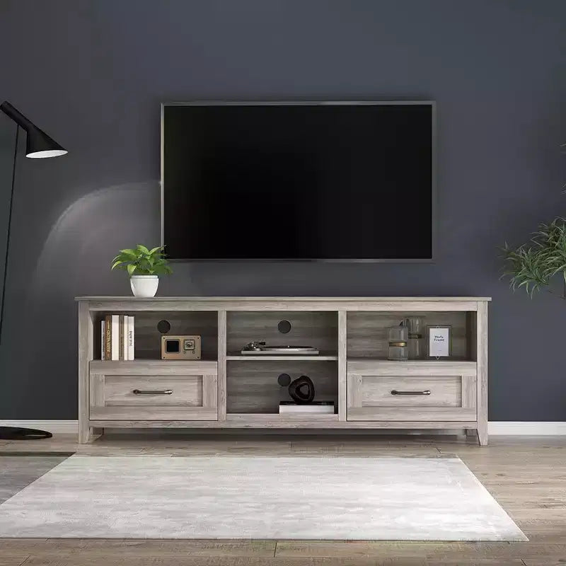 Mobile TV in MDF di cedro 74'' x 20.5''
