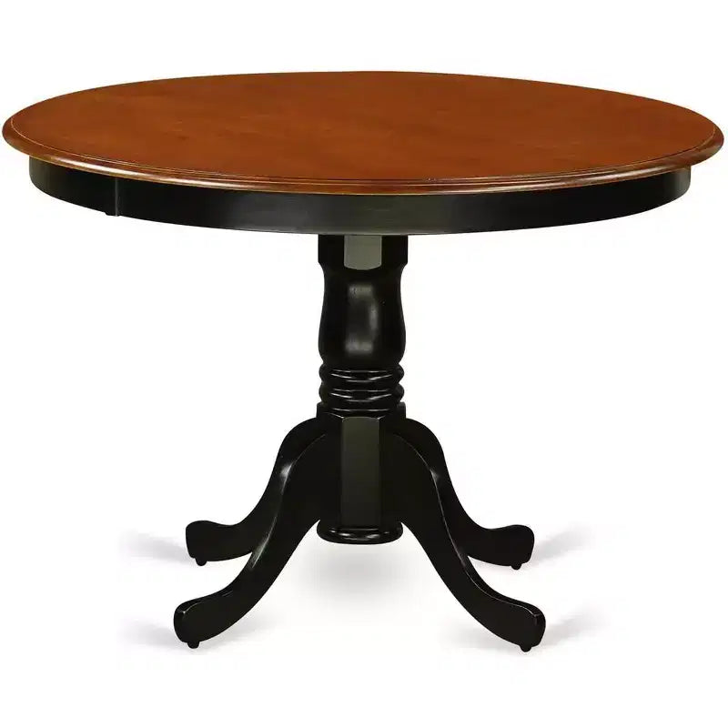 Asian Rubberwood Round Dining Table 42'' x 29.5''