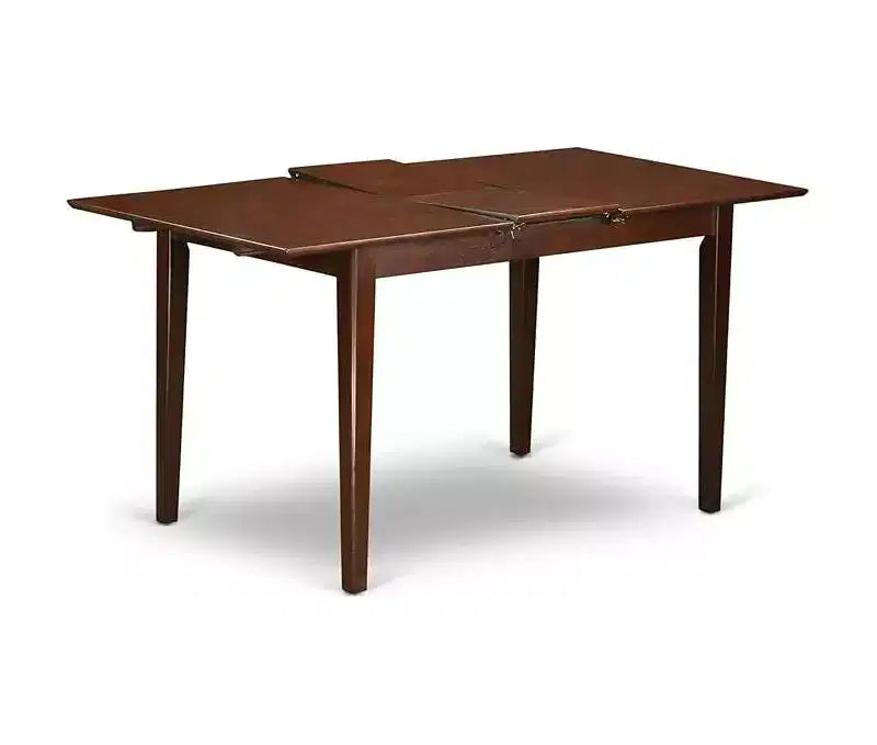 Asian Rubberwood Extension Dining Table 60'' x 30''