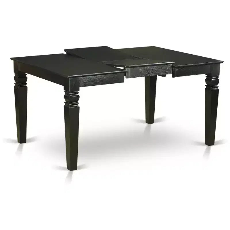 Asian Rubberwood Extension Dining Table 60'' x 42''