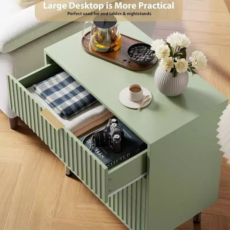 Cassettiera in MDF a 3 cassetti 70 x 75,5 cm