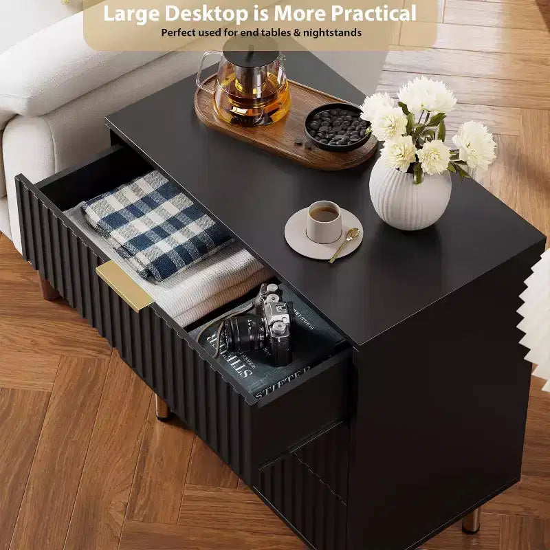 Cassettiera in MDF a 3 cassetti 70 x 75,5 cm