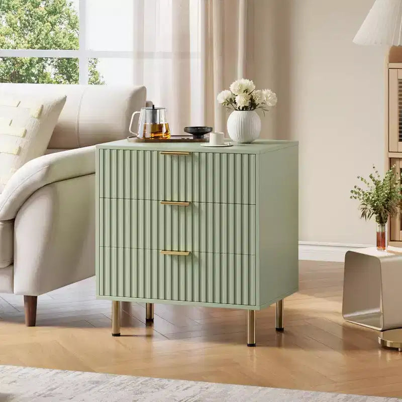 MDF 3-Drawer Dresser 27.56'' x 29.72''