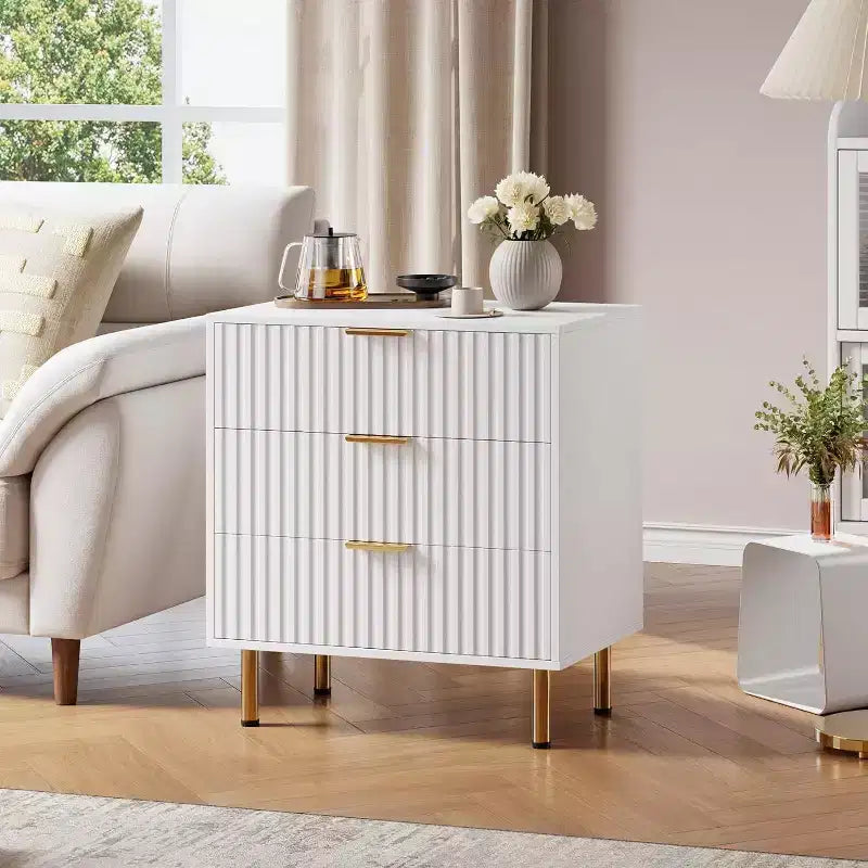 MDF 3-Drawer Dresser 27.56'' x 29.72''