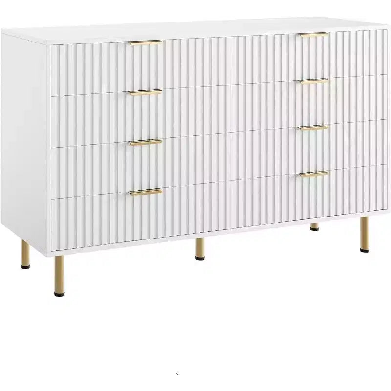 Comò a 8 cassetti in MDF 140 cm x 85 cm