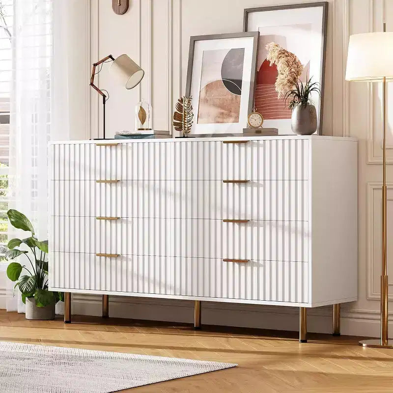 MDF 8-Drawer Dresser 55.12'' x 33.46''