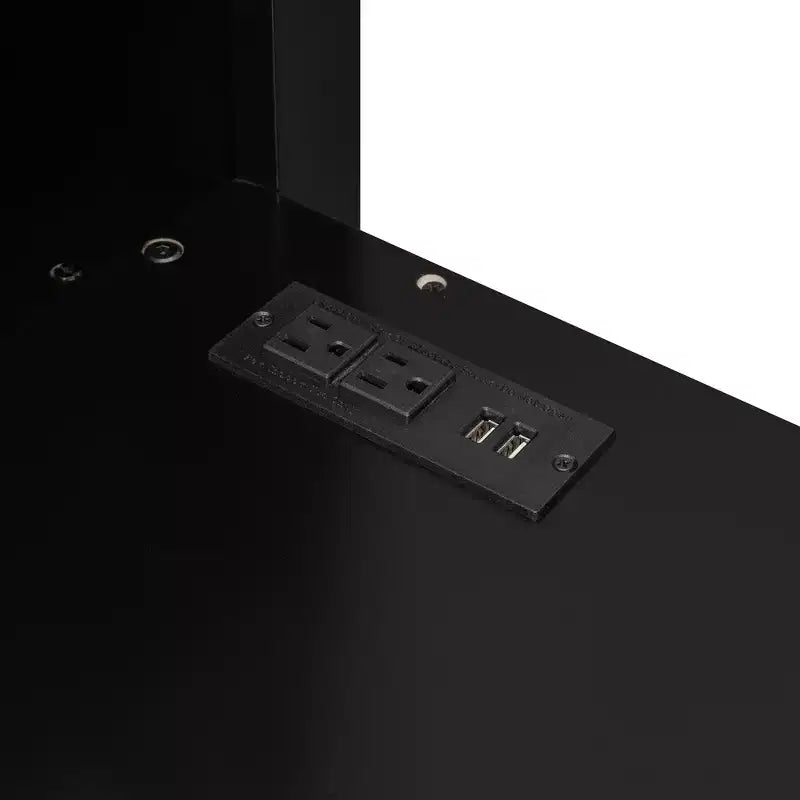 Letto a soppalco da gioco in legno a grandezza naturale con scrivania e armadio, porta USB e luce LED per cameretta di bambini, ragazzi e adulti
