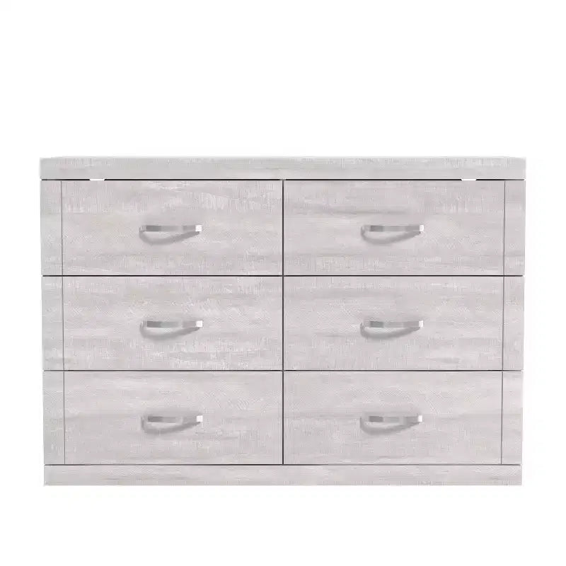 Cassettiera doppia a 6 cassetti in legno multistrato 46,5" x 31"