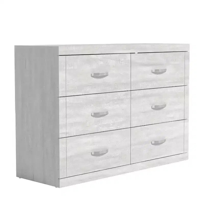 Cassettiera doppia a 6 cassetti in legno multistrato 46,5" x 31"