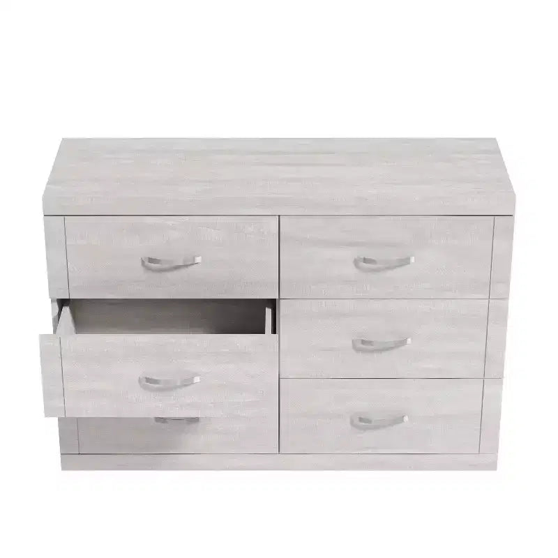 Cassettiera doppia a 6 cassetti in legno multistrato 46,5" x 31"
