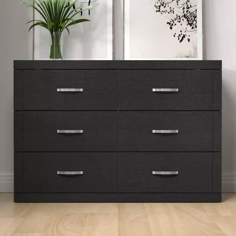 Galano 6-Drawer Double Dresser with Interlock Safety 46.5 W  16.1 D  31.0 H