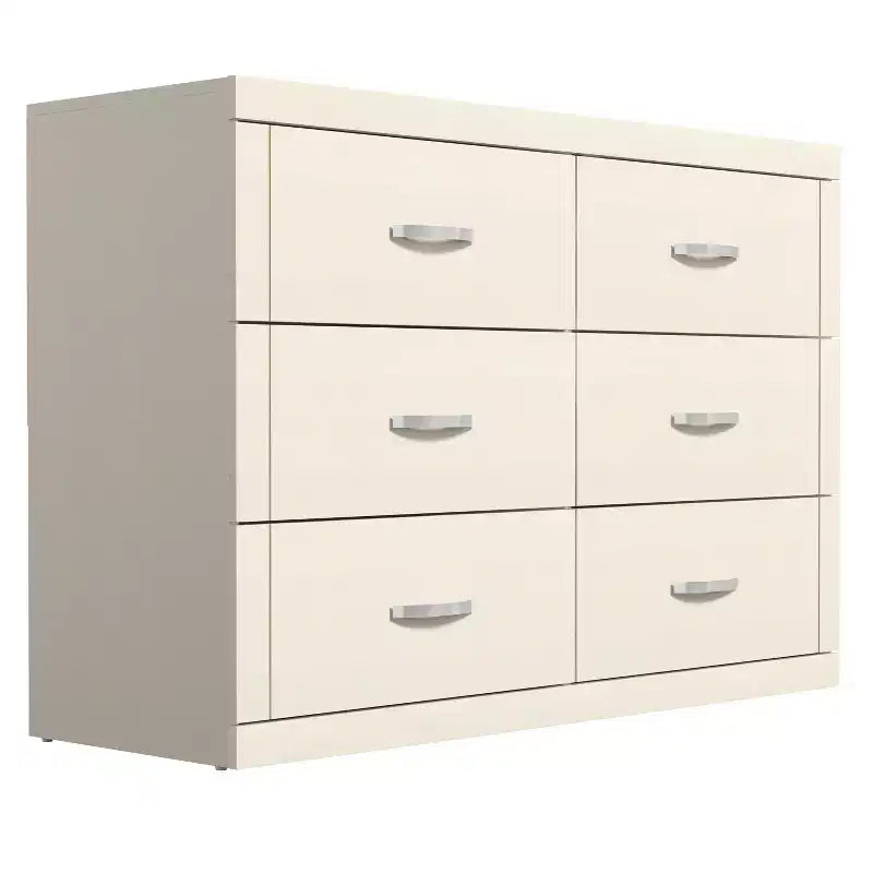 Manufactured Wood 6-Drawer Double Dresser 46.5'' x 31''