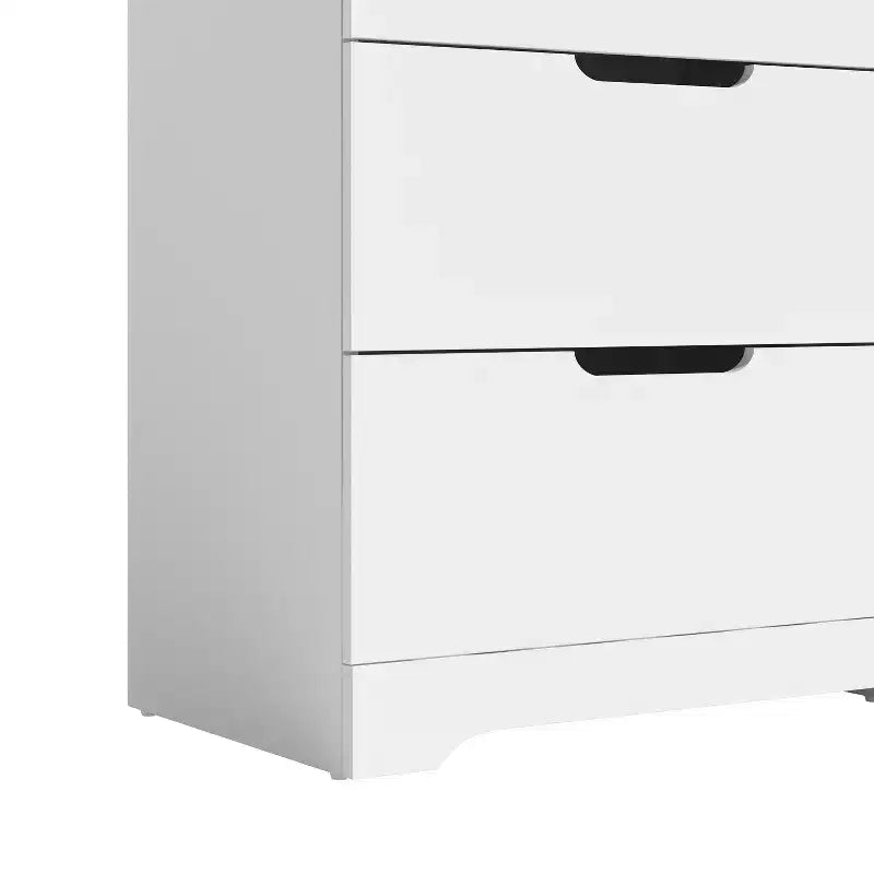 Comò a 6 cassetti in legno composito 119 cm x 80,5 cm