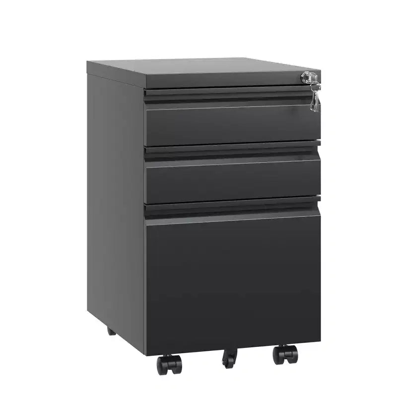 Classificatore mobile in metallo a 3 cassetti 37,3 cm x 60 cm
