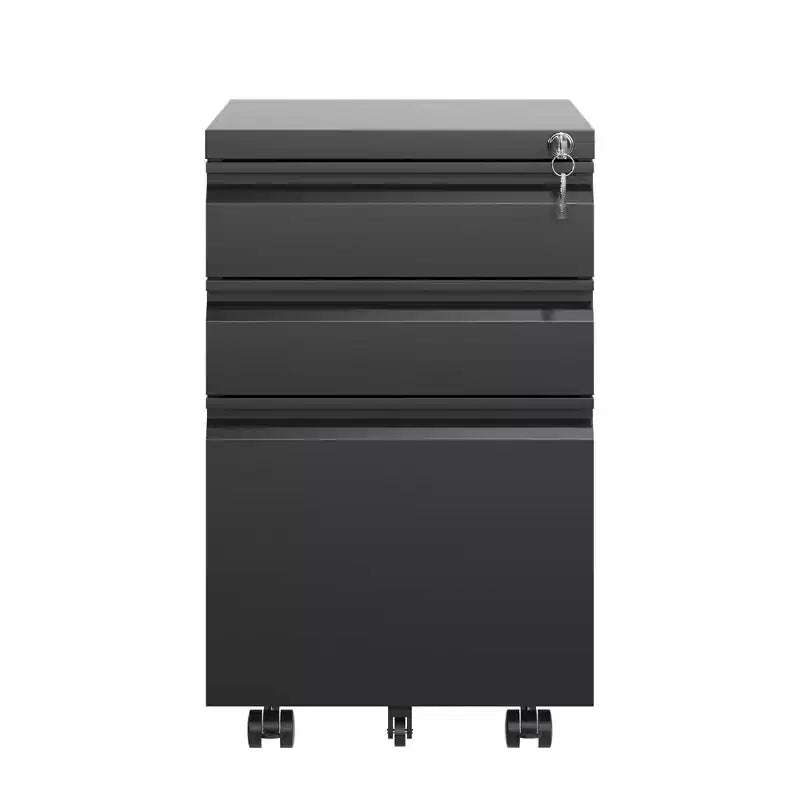 Classificatore mobile in metallo a 3 cassetti 37,3 cm x 60 cm