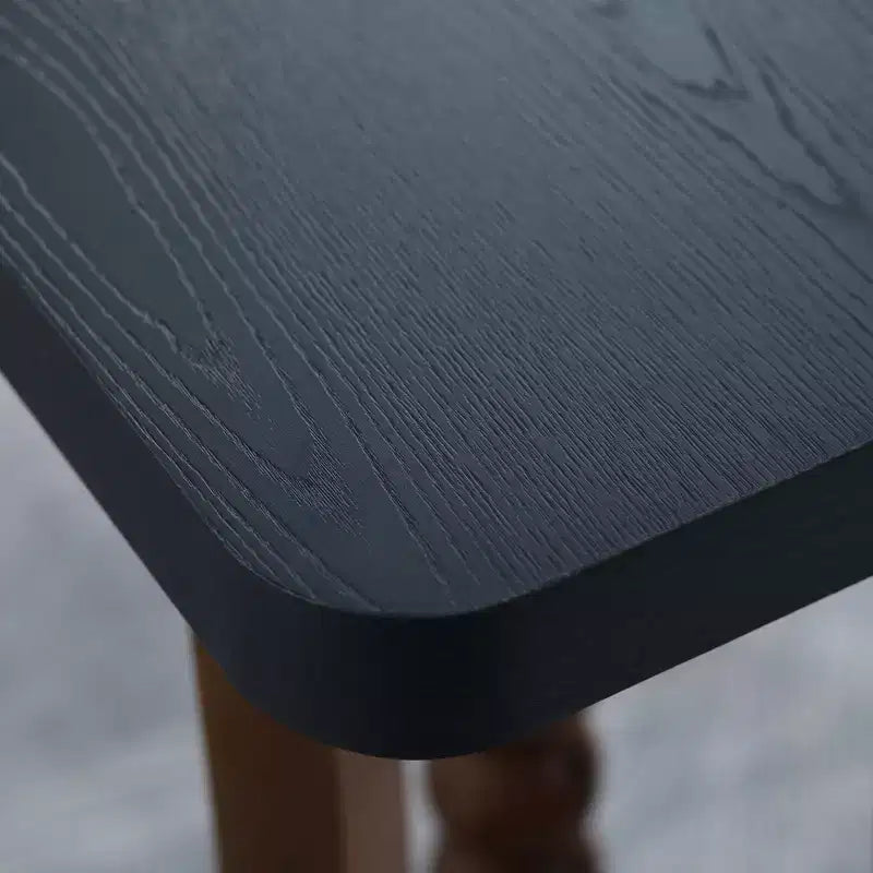 Consolle rustica in legno da 150 cm con gambe sferiche