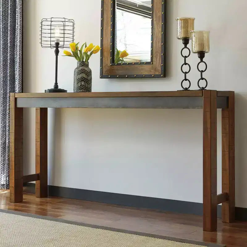 Wood Veneer Counter Height Dining Table 72.13'' x 36''