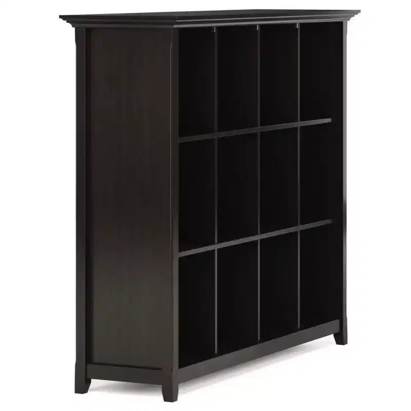 Libreria portaoggetti a 12 scomparti in compensato di pino 145 x 122 cm