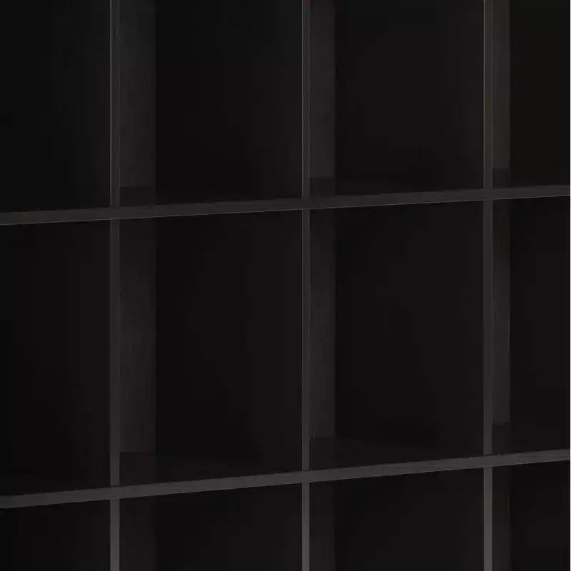 Libreria portaoggetti a 12 scomparti in compensato di pino 145 x 122 cm