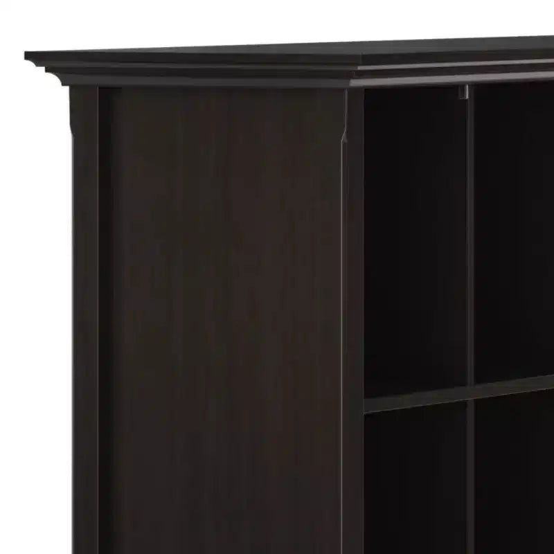 Libreria portaoggetti a 12 scomparti in compensato di pino 145 x 122 cm