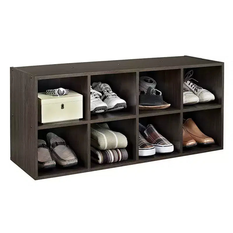 Organizzatore di scarpe per armadio in legno laminato 91,44 cm x 29,46 cm