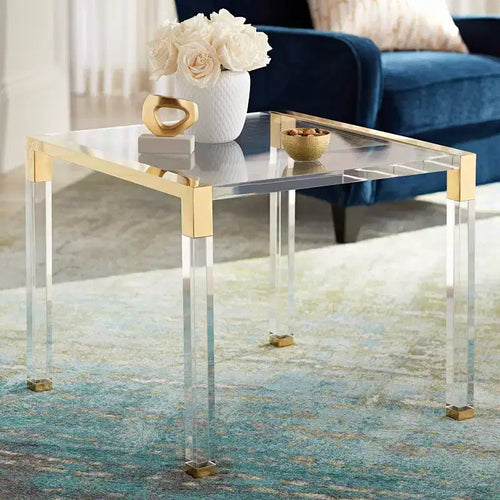 Acrylic End Table 23.5'' x 24''