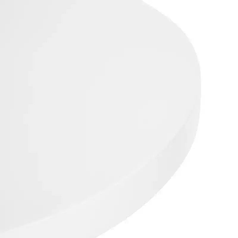 Tavolino rotondo in legno di mango con base a X, 38 x 66 cm