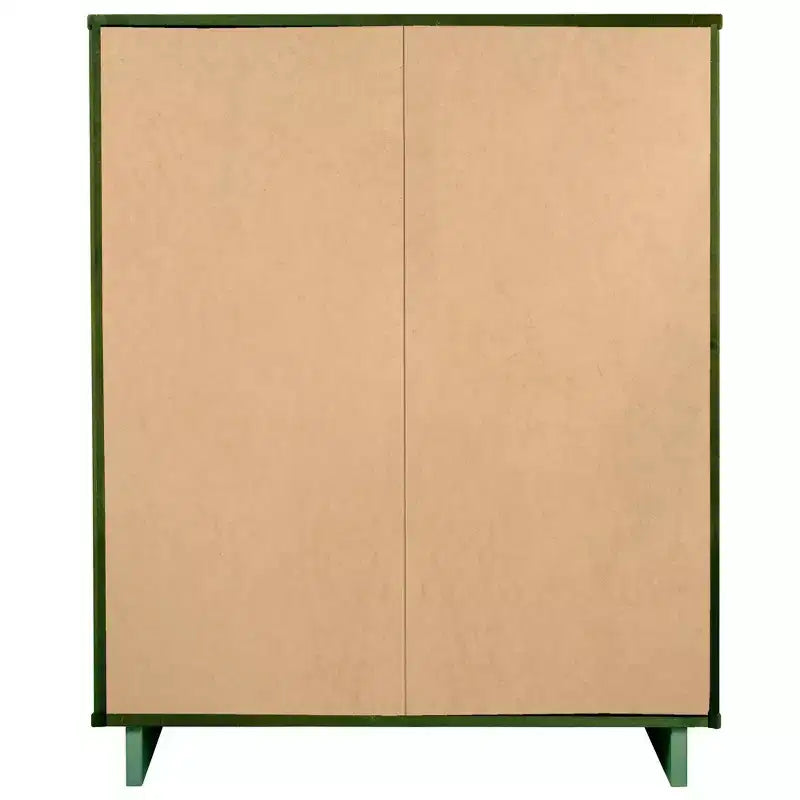 Comò alto in legno a 5 cassetti 96 x 124,4 cm
