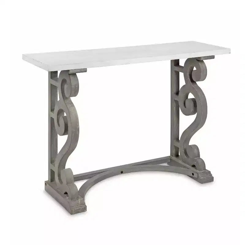Consolle in legno massello 42'' x 14''