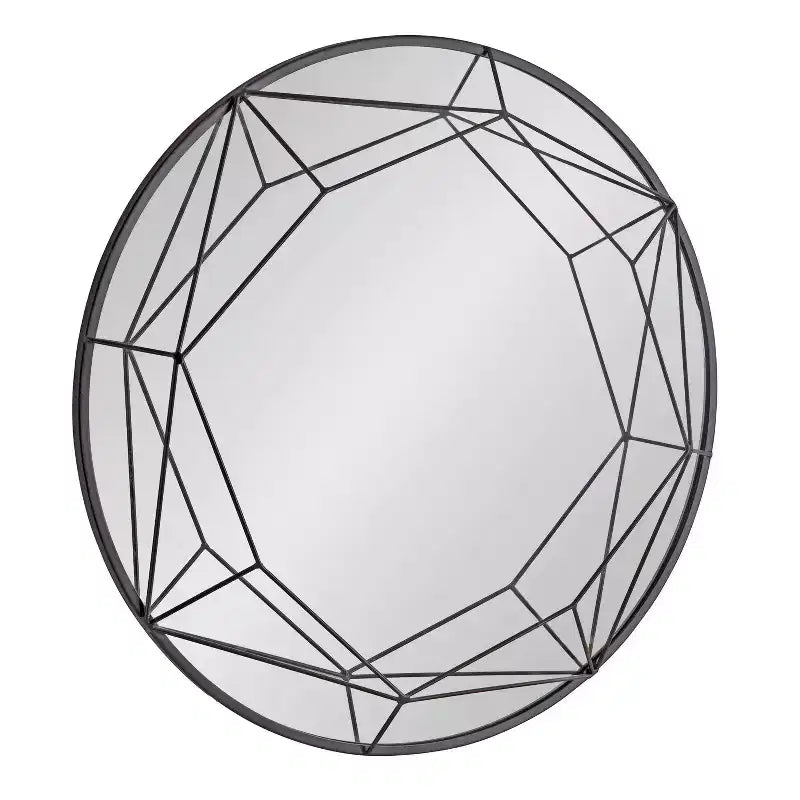 30 Keyleigh Round Wall Mirror - Kate & Laurel All Things Decor