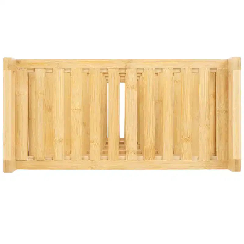 Scaffale in bambù a scala a 5 ripiani, naturale, 127,5 cm H