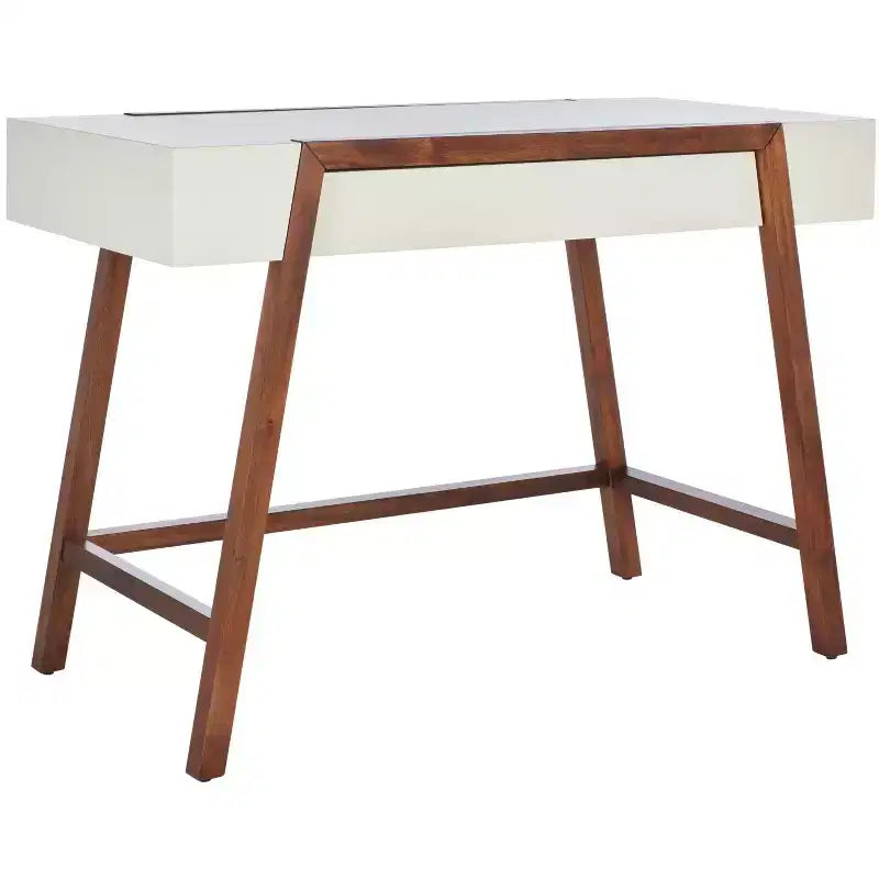 Scrivania DSK5012 - Bianco / Marrone