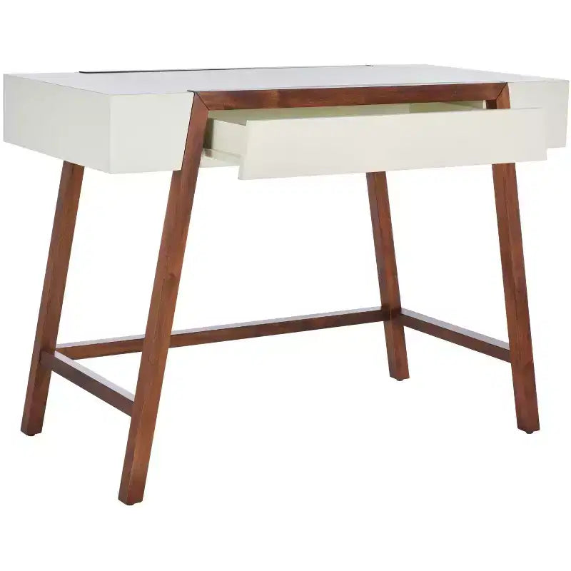 Scrivania DSK5012 - Bianco / Marrone