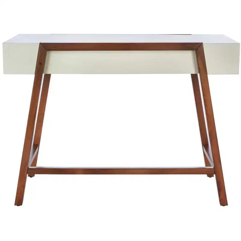 Scrivania DSK5012 - Bianco / Marrone
