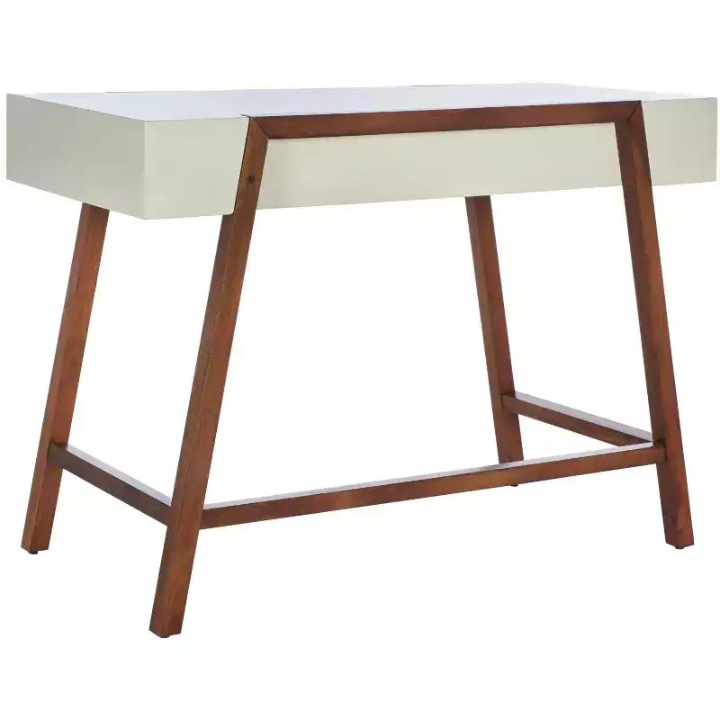 Scrivania DSK5012 - Bianco / Marrone