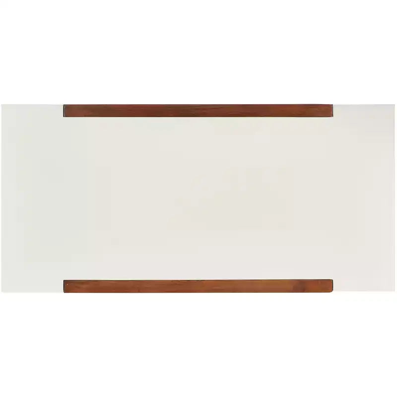 Scrivania DSK5012 - Bianco / Marrone