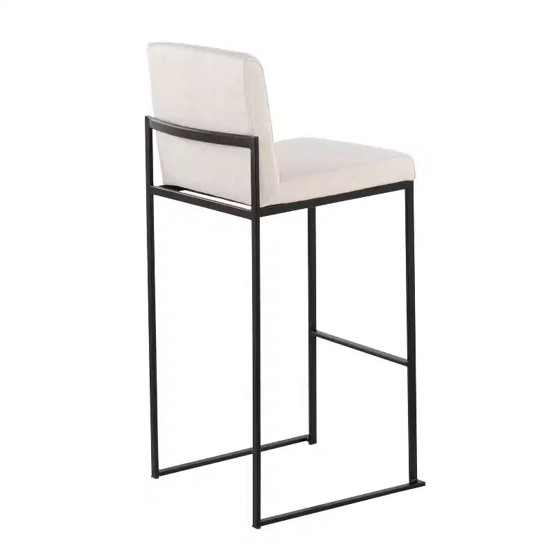 Metal Polyester Barstool Set of 3 16.5'' x 40.5''